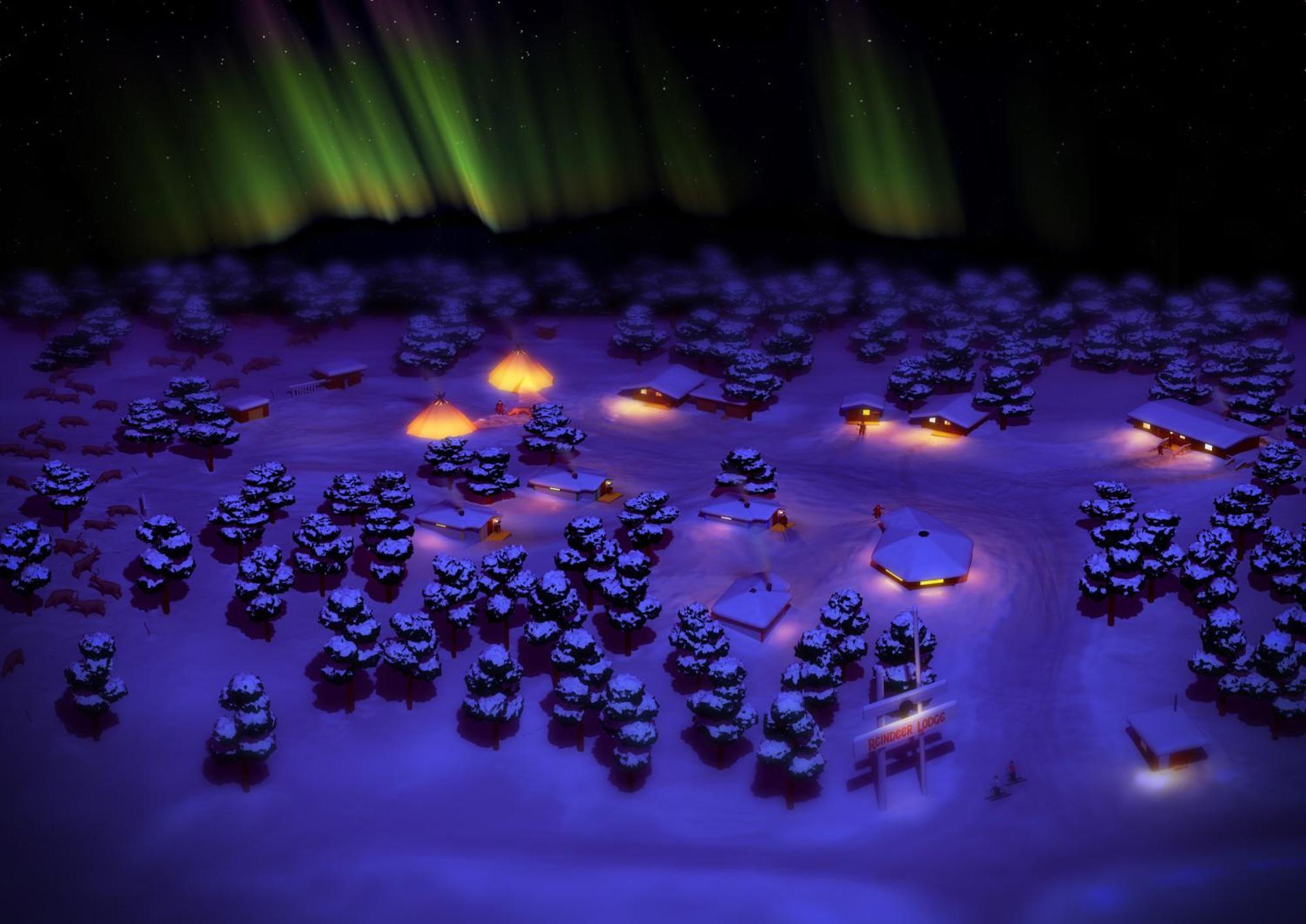 Reindeer Lodge Jukkasjärvi 外观 照片